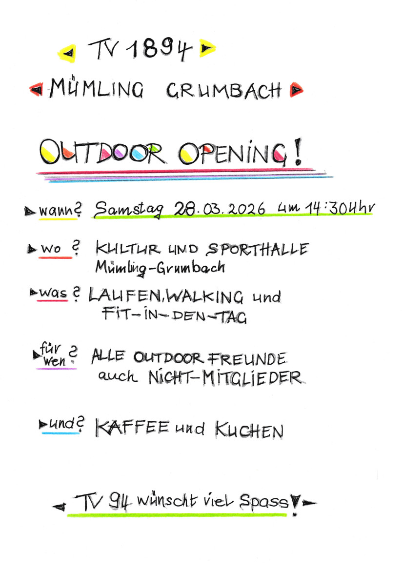 2026 Outdoor Opening