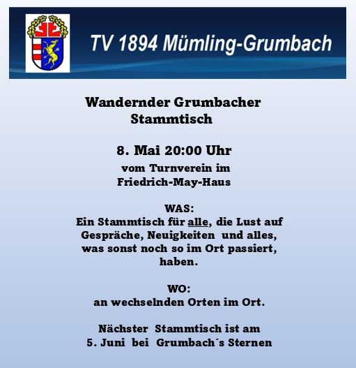 2026 Stammtisch